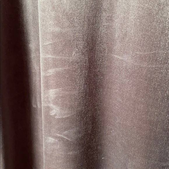 Zara Silver Metallic Velvet Dress - Picture 5 of 6